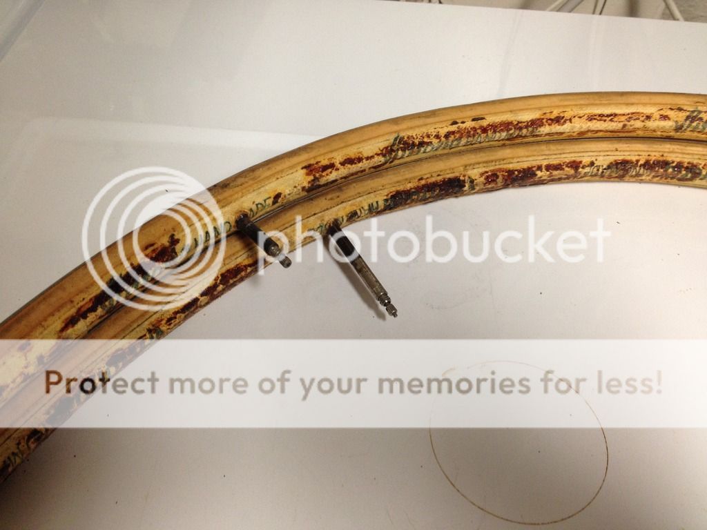 Pair of Vittoria Corsa CX Tubular Tires Celeste w/ tan sidewalls